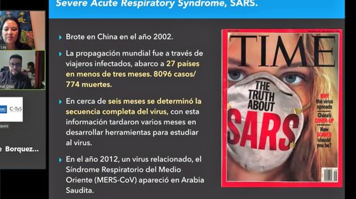 “Con vacunas se controlan las pandemias” fue la charla que dictó la Seremi de Ciencia de la Macrozona Norte