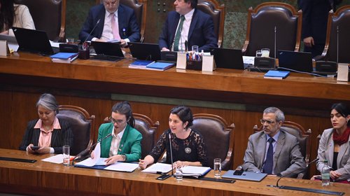 Ministras Etcheverry y Vallejo exponen en sesión especial de la Cámara de Diputadas y Diputados sobre la Comisión asesora contra la Desinformación