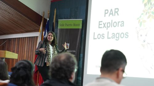 PAR Explora de Los Lagos inauguró sus actividades 2024 con interesante charla para estudiantes