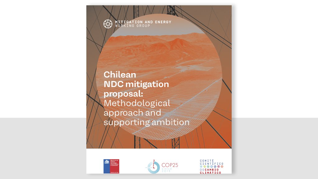 Chilean NDC mitigación proposal